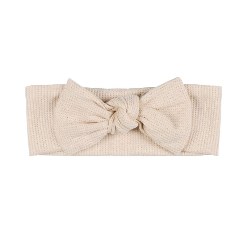 Hårbånd sand vaffelbambus