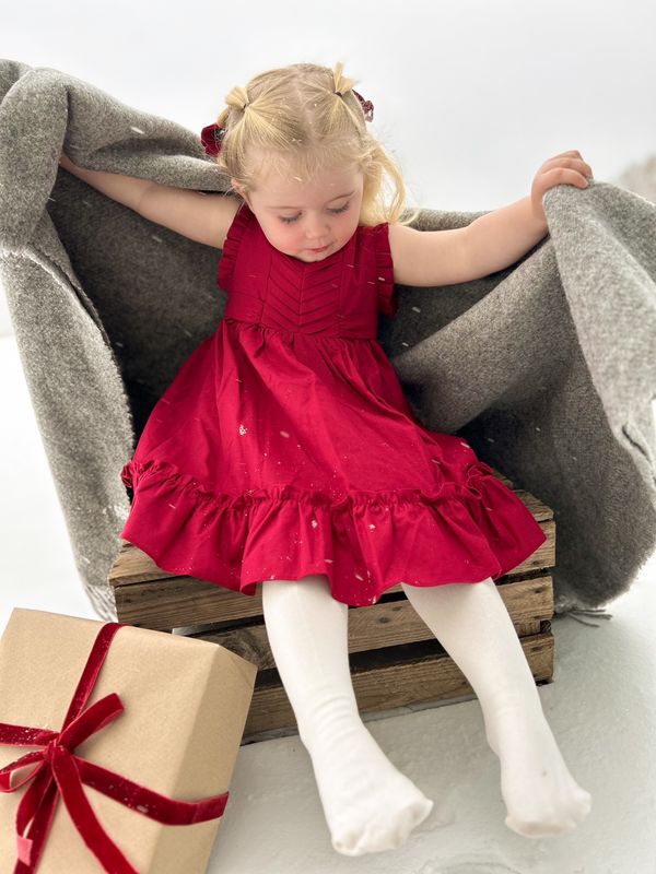 Mille julekjole i lin 